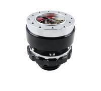 Adaptador De Cubo De Volante Para Thrustmaster T-GT T500 T300 Hub Adapter + Volante Kit De Liberación Rápida De Carreras JHVVBFWF(Black)