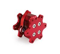 Adaptador de Cubo de Volante Volante De Aleación De Aluminio De 70 Mm Q1R De Liberación Rápida Uso Apto Para Simagic(Red)