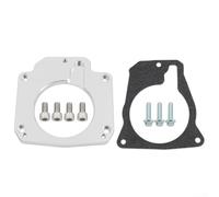 Adaptador de cuerpo del acelerador para LS Drive By Wire para entrada LS3 de 4 pernos a LS1 Cuerpo del acelerador de 3 pernos, aleación de aluminio con resistencia al calor para uso en motores