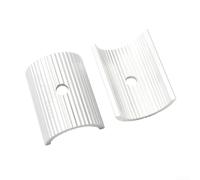 Adaptador de cuña para manillar de bicicleta de 25 4 mm a 31 8 mm y 31 de 8 mm a 35 mm con aluminio ligero (plata 25.4-31.8)