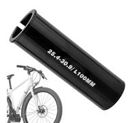 Adaptador de de sillín - Manguito de conversión de aleación de aluminio longitud 100 mm, grosor de de sillín amortiguado, diseño de precisión, reductor del tamaño del tubo del sillín para