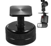 Adaptador de de , soporte de cámara de acción de doble tornillo 1/4, convertidor de trípode, accesorios para monitor de campo para cámara de vídeo DSLR, equipo de equipo de película para