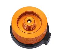Adaptador de depósito de estufa de camping, entrada de depósito, adaptador de cilindro para exteriores, adaptador de recarga de combustible para campamentos, construcción duradera de alta calidad para