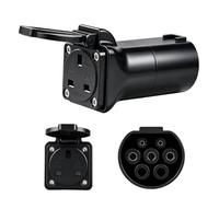 Adaptador de descargador de 3,5 kW, 16 A, 220 V, convertidor de puerto de descarga V2L MG4 3,5 KW 16 A, adaptador de enchufe de salida, desde el vehículo hasta la carga V2L