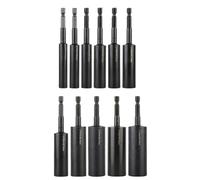 Adaptador de destornillador de tuerca hexagonal de 110 mm compatible con herramientas neumáticas y eléctricas para uso en taller (60 mm H16)