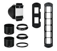Adaptador de digitalización de diapositivas de película de 35 mm Escáner de película negativa Copiando de fotos digitales antiguas compatible con Nikon D850