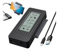 Adaptador de disco duro a USB | Dock de disco duro para unidad de disco duro externo | Adaptador de disco duro USB para portátil, tableta, escritorio, hogar, oficina