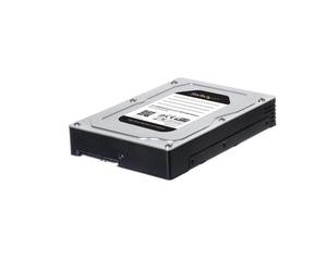 Adaptador de disco duro StarTech.com 25SATSAS35HD SATA/SAS 2.5" a 3.5" Aluminio Negro/Plata