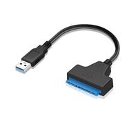 Adaptador de disco duro USB 3.0 a SATA GeekerChip, para SSD/HDD 2.5 pulgadas, convertidor externo UASP 6 Gbps