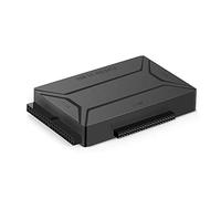 Adaptador de Disco Duro USB 3.0 a SATA IDE USB 3.0 Compatible con USB 2.0 USB 1.1 convertidor con 12 V 2 A de Velocidad de hasta 6 Gbps