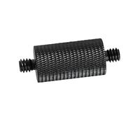 Adaptador de doble cabeza de rosca macho de 1/4 pulgadas a macho de 1/4 pulgadas para trípodes, soporte de luz, jaula de cámara, conversión de trípodes