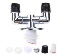 Adaptador de drenaje de suelo para lavadora, conector de tubo de codo de alcantarillado antidesbordamiento, accesorios de baño, adaptador de drenaje de suelo duradero para lavadora y alcantarillado