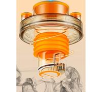 Adaptador de drenaje para fregadero de cocina con diseño de triple sellado para tuberías de 50 mm y 75 mm, a prueba de fugas, filtro de tres vías para fregaderos, lavavajillas y W