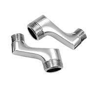Adaptador de Ducha para Grifo de Bañera Válvula de Ángulo Ajustable,