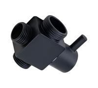 Adaptador de ducha profesional de latón, divisores de doble salida, control rápido de flujos, adaptadores a prueba de fugas, fácil de usar para uso doméstico, interruptores rápidos, desviador de ducha