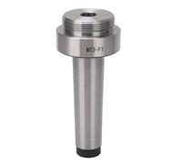 Adaptador de eje de cabezal de mandrinado de acero MT3 de alta precisión: herramientas robustas para máquinas de torno de metal y carpintería, adecuado para maquinistas y