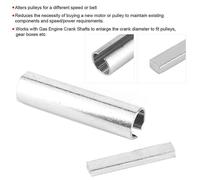 Adaptador de eje de motor de 5/8 pulg. x 3/4 pulg. x 3 pulg. Casquillo reductor de orificio de polea,