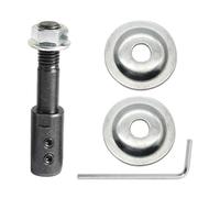 Adaptador de eje de motor de 8mm, eje de extensión de amoladora de banco, extensor de eje para pulidora, lijadora, rueda de esmerilado, pulido y abrillantado giratoria
