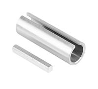 Adaptador De Eje Para Cigüeñal De Motor De Gas De 3/4 A Pulgada Con Llave Escalonada Compatible Con Poleas Y Cajas De Cambios Fabricado En Acero Resistente