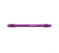 Adaptador de Eje Pasante 12mm a 9mm para Bicicleta de Montaña - Aleación 7075 con Anillos de Goma para Rueda Trasera 142/148mm(12x142 to 9mm purple)