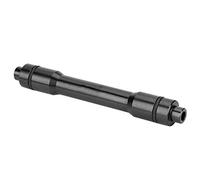 Adaptador de Eje Pasante 15 mm a Cubo Conversión 9 mm para Rueda Delantera Bicicleta de Montaña 100 mm - Adaptador de Liberación Rápida para , Compatible con Llantas de 26/27.5/29 Pulgadas (Negro)