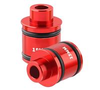 Adaptador de eje pasante a liberación rápida, convertidor de 12 mm a 9 mm, adaptador de cubo QR de 15 mm, 9 mm, kit de conversión de eje pasante para bicicleta de montaña, piezas de reparación