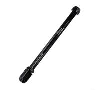 Adaptador de eje pasante de 12 x 142 mm a 12 x 148 mm para entrenador de bicicleta de interior con compatibilidad de paso de rosca P1.0 P1.5 P1.75 y juego de espaciadores (P1.0)