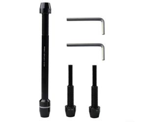 Adaptador de eje pasante de aluminio para bicicletas M12 142 148 mm con flexibilidad de paso de rosca 1.0 1.5 1.75 para montaje de entrenador