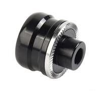 Adaptador de eje pasante de liberación rápida para bicicleta, cubo delantero M9 a 15 mm, eje de 100 mm de apertura, buje trasero M10 a 12 mm, eje de 135 mm a 142 mm para bicicletas de 8 11 y 12