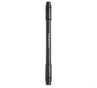 Adaptador de eje pasante para buje trasero de bicicleta de 12 mm a 10 mm de liberación rápida, convertidor de aleación de aluminio para ruedas de bicicleta de carretera MTB de 135/142/148 mm, negro