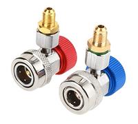 Adaptador de embrague R134 A/C de ajuste rápido bajo/alto para aire acondicionado con tapa