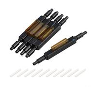 Adaptador de empalme mecánico de fibra óptica para cable de caída de 0,25 mm y 0,9 mm de núcleo de metal, estructura de caja de ranura en V, resistente a la intemperie, herramienta de reparación de