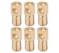 Adaptador de Enchufe Banana, Conector Banana Macho de Repuesto de 8 Mm Chapado en Oro 12.090 para Motor ESC