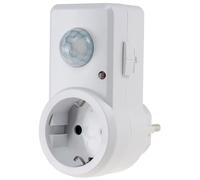 Adaptador de enchufe con detector de movimiento de 120°
