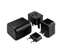 Adaptador de enchufe | Conector de cargador | Adaptador Internacional Portátil para Multidispositivos Teléfono Ordenador de Viaje