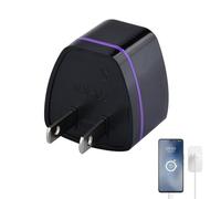Adaptador de enchufe,Convertidor de salida internacional 50/60 Hz 110-250 V - Convertidor de enchufe adaptador europeo portátil, adaptadores seguros para Europa, Italia, España y Francia