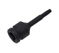 Adaptador de enchufe de 1/2 pulgada para T20 para T30 T40 T100 para puntas de destornillador Torx, herramienta de llave hexagonal, 78 mm, negro (T40)