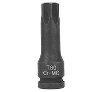 Adaptador de enchufe de 1/2 resistente, llave de impacto de aire, herramientas de reparación de automóviles para industrial (T80)