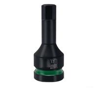 Adaptador de enchufe de 3/4 pulgadas T25H10-H36 para llaves de impacto, cabeza hexagonal de acero CR-MO con agujero de pin antideslizante, herramienta de reparación resistente para construcción y (17