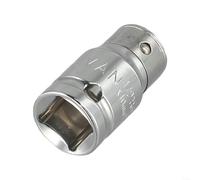 Adaptador de enchufe de alto par de trinquete a convertidor de broca hexagonal con 6 opciones de tamaño (1/2 x 10 mm)