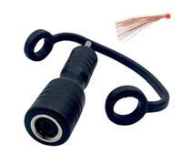 Adaptador de enchufe de CC, DC8020 Femenino a Adaptador de Tipo C para paneles solares Generador Solar RV Batería Cargar herramientas para el hogar