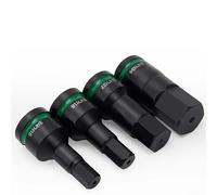Adaptador de enchufe de grado industrial T25H10 a H36 para llave de impacto de 3/4 pulgadas con construcción de acero MO forjado en frío (32 mm)