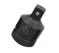 Adaptador de enchufe de impacto de 1,27 cm de giro de 3/4 pulgadas, reductor de carraca neumática, adaptador de llave reductora