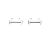 Adaptador de enchufe de metal simple para correas de reloj de 22 mm, sin palabras, fácil de decir en el adaptador