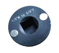Adaptador de enchufe de rodamiento redondo pequeño de 1/4 a 3/8 pulgadas, retención de fuerza de accionamiento reducida, tratado térmicamente para aplicación en vehículos, adaptador de enchufe de