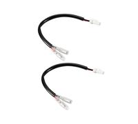 Adaptador de Enchufe de SeñAl de del Conector del ArnéS de Cableado de la SeñAl de de la Motocicleta de 2 Piezas para