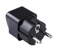 Adaptador de enchufe de viaje europeo, adaptador para enchufe europeo,Adaptador de enchufe de la UE EE.UU., convertidor de enchufe | Adaptador de enchufe de viaje europeo para viaje de negocios o TOU
