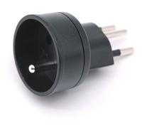 Adaptador de enchufe de viaje suizo-liechtenstein, nuevo, de alta calidad, compatible con amplio voltaje, adaptador CEE77Schuko para un uso sencillo.