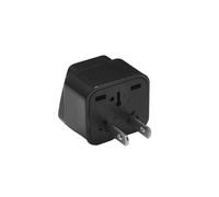 Adaptador de enchufe for Reino Unido, Canadá, Japón, Japón, EE. UU., Brasil, Europa, UE a EE. UU., América, Japón, adaptador de viaje, enchufe eléctrico, tomas de corriente.(1 pcs,Type 17)