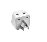 Adaptador de enchufe for Reino Unido, Canadá, Japón, Japón, EE. UU., Brasil, Europa, UE a EE. UU., América, Japón, adaptador de viaje, enchufe eléctrico, tomas de corriente.(20 pcs,Type4)